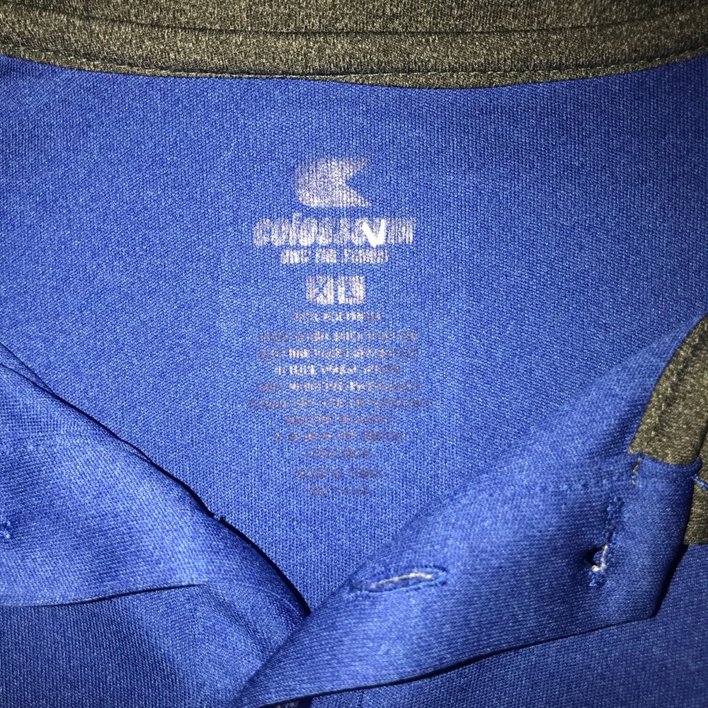 Mens XL UF Florida Gators Grey Blue Collared polo - Picture 2 of 6